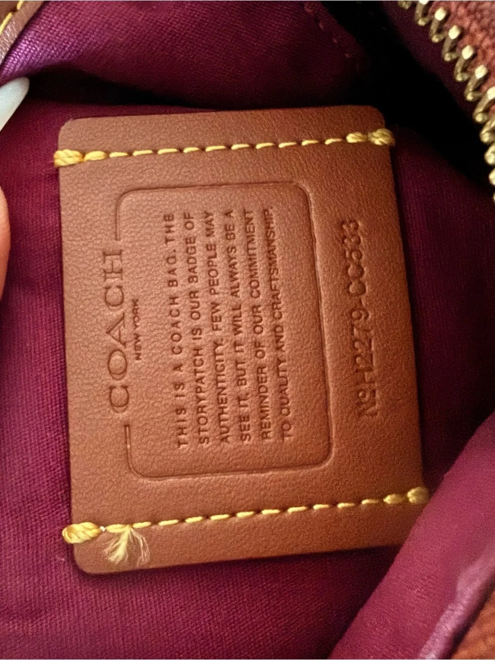 Coach Brown Signature Canvas and Leather Crossbody
